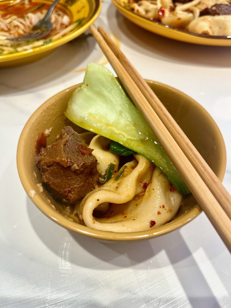 Beef Biang Biang from Xi'an Biang Biang Noodles